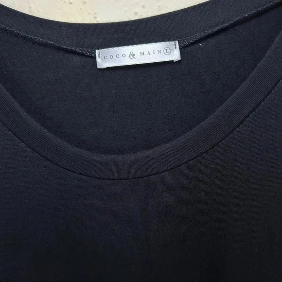 2/$30 Coco & Main Size Large Long Sleeve Lagenlook Top Shirt - Picture 3 of 6